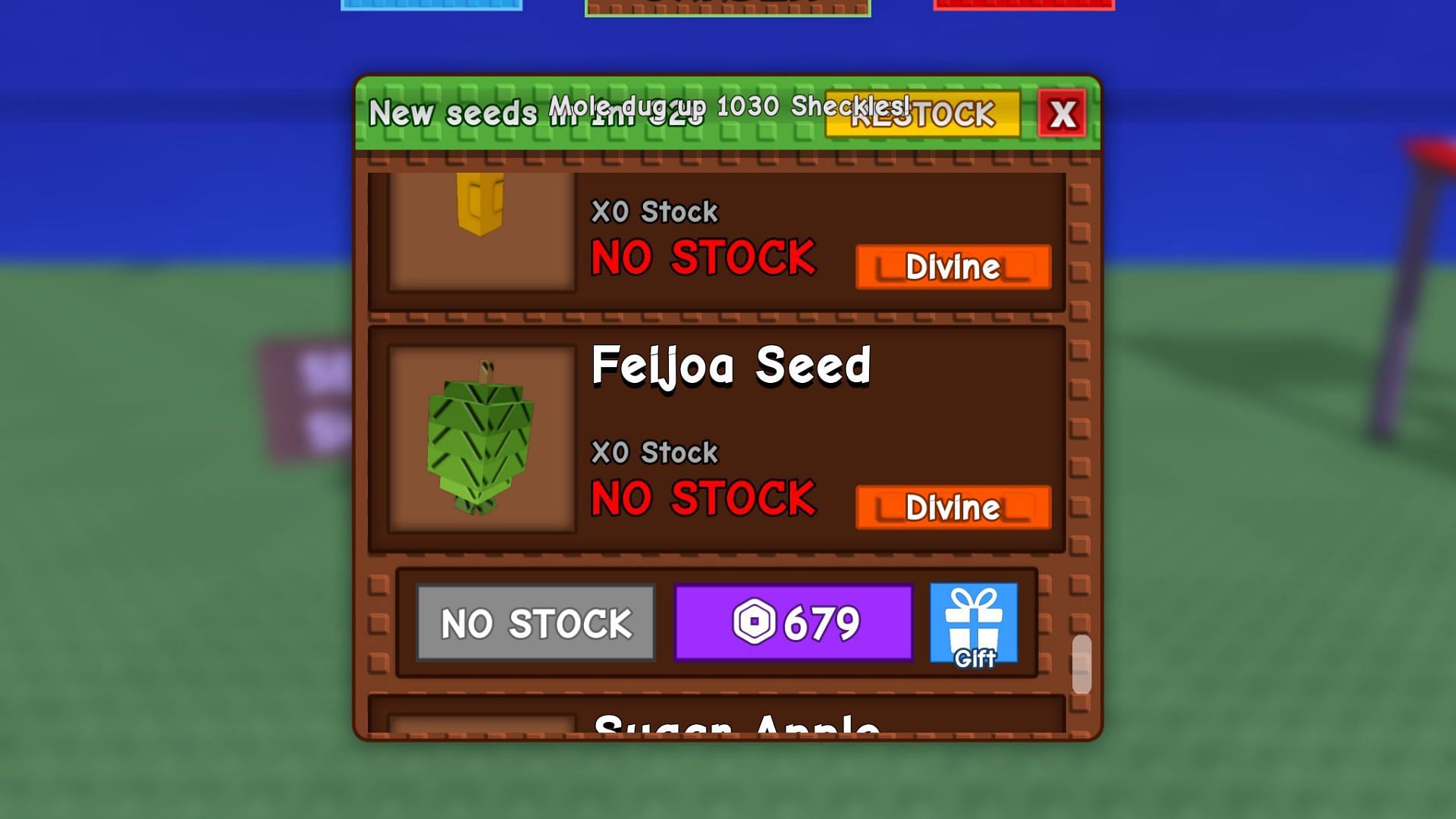 You can get this seed from the Seed Store (Image via Roblox)